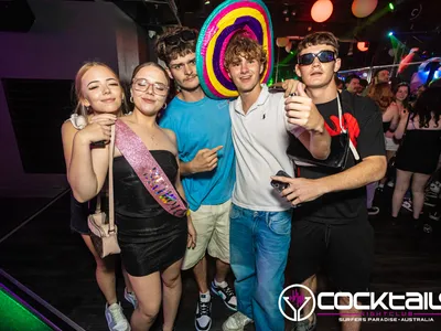 A professional photo of guests enjoying themselves at Cocktails Nightclub from our gallery.