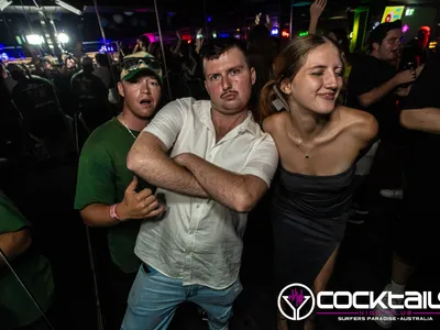 A professional photo of guests enjoying themselves at Cocktails Nightclub from our gallery.