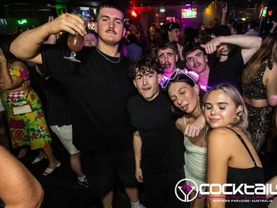 A professional photo of guests enjoying themselves at Cocktails Nightclub from our gallery.