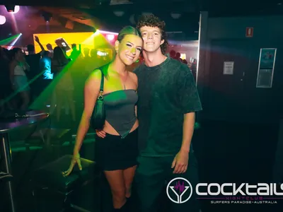 A professional photo of guests enjoying themselves at Cocktails Nightclub from our gallery.