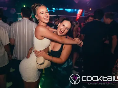 A professional photo of guests enjoying themselves at Cocktails Nightclub from our gallery.