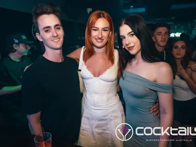 A professional photo of guests enjoying themselves at Cocktails Nightclub from our gallery.