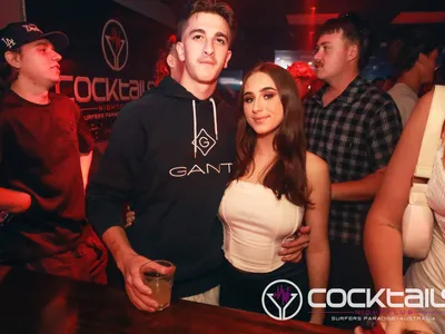 A professional photo of guests enjoying themselves at Cocktails Nightclub from our gallery.