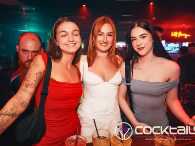 A professional photo of guests enjoying themselves at Cocktails Nightclub from our gallery.