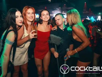 A professional photo of guests enjoying themselves at Cocktails Nightclub from our gallery.