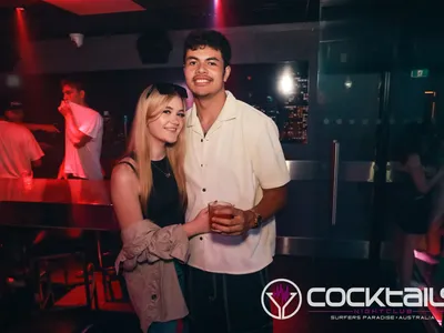 A professional photo of guests enjoying themselves at Cocktails Nightclub from our gallery.