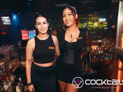 A professional photo of guests enjoying themselves at Cocktails Nightclub from our gallery.