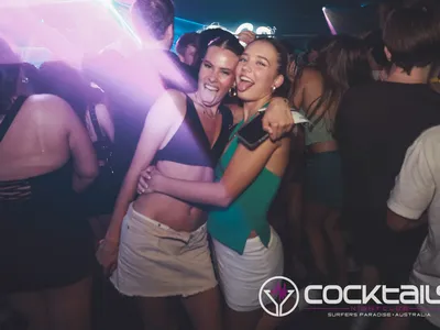 A professional photo of guests enjoying themselves at Cocktails Nightclub from our gallery.