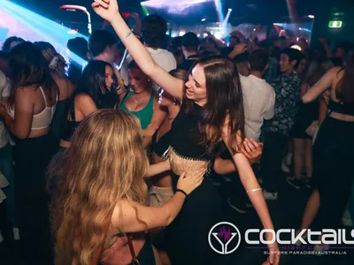 A professional photo of guests enjoying themselves at Cocktails Nightclub from our gallery.