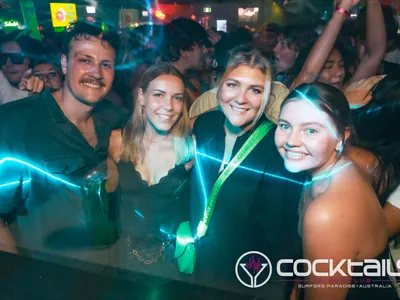 A professional photo of guests enjoying themselves at Cocktails Nightclub from our gallery.