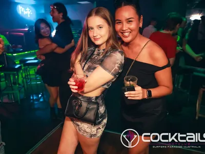 A professional photo of guests enjoying themselves at Cocktails Nightclub from our gallery.