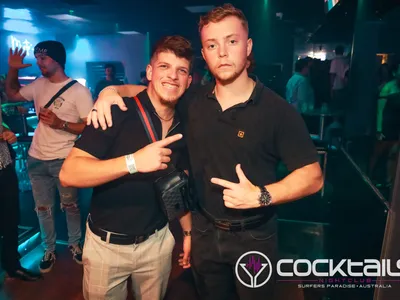 A professional photo of guests enjoying themselves at Cocktails Nightclub from our gallery.