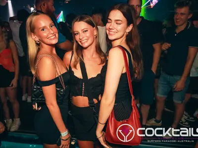 A professional photo of guests enjoying themselves at Cocktails Nightclub from our gallery.