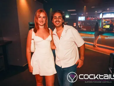 A professional photo of guests enjoying themselves at Cocktails Nightclub from our gallery.