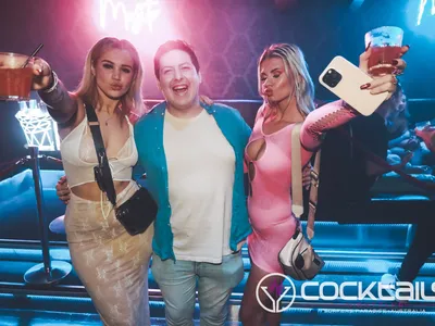 A professional photo of guests enjoying themselves at Cocktails Nightclub from our gallery.