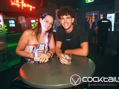 A professional photo of guests enjoying themselves at Cocktails Nightclub from our gallery.