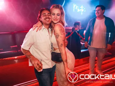 A professional photo of guests enjoying themselves at Cocktails Nightclub from our gallery.