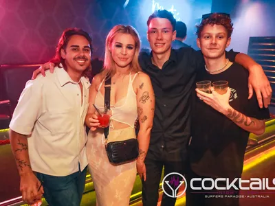 A professional photo of guests enjoying themselves at Cocktails Nightclub from our gallery.