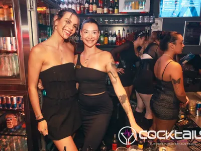 A professional photo of guests enjoying themselves at Cocktails Nightclub from our gallery.