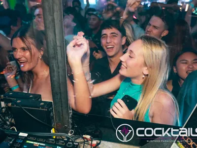 A professional photo of guests enjoying themselves at Cocktails Nightclub from our gallery.