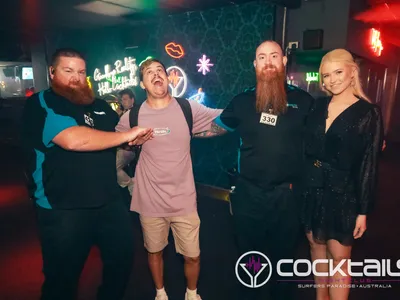 A professional photo of guests enjoying themselves at Cocktails Nightclub from our gallery.