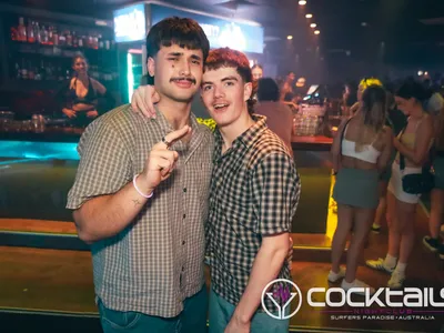 A professional photo of guests enjoying themselves at Cocktails Nightclub from our gallery.