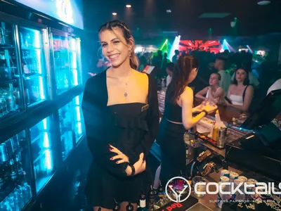 A professional photo of guests enjoying themselves at Cocktails Nightclub from our gallery.