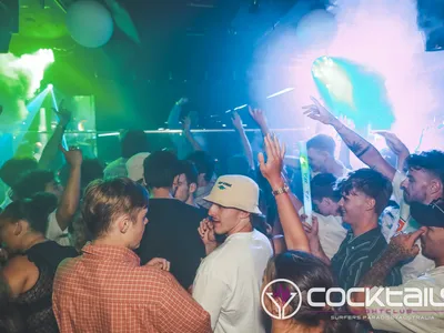 A professional photo of guests enjoying themselves at Cocktails Nightclub from our gallery.