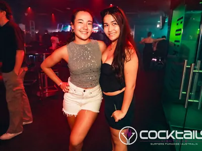 A professional photo of guests enjoying themselves at Cocktails Nightclub from our gallery.