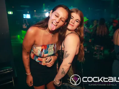 A professional photo of guests enjoying themselves at Cocktails Nightclub from our gallery.