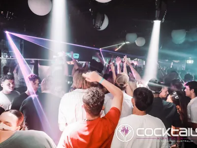 A professional photo of guests enjoying themselves at Cocktails Nightclub from our gallery.