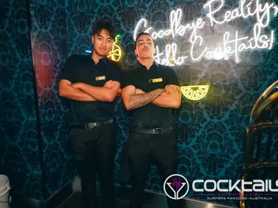 A professional photo of guests enjoying themselves at Cocktails Nightclub from our gallery.