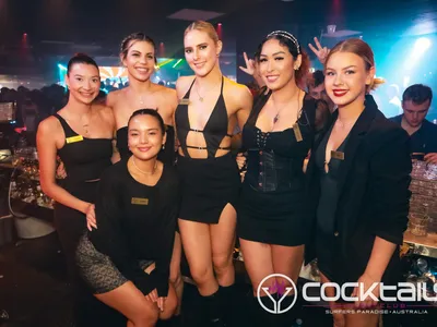 A professional photo of guests enjoying themselves at Cocktails Nightclub from our gallery.