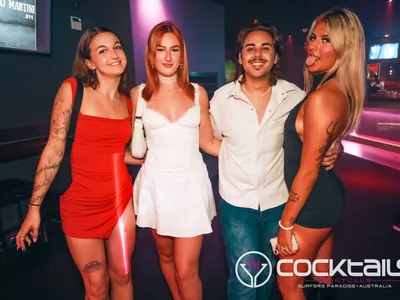 A professional photo of guests enjoying themselves at Cocktails Nightclub from our gallery.