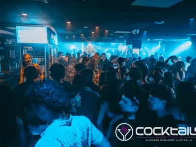 A professional photo of guests enjoying themselves at Cocktails Nightclub from our gallery.