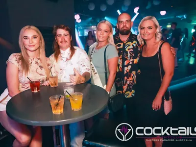 A professional photo of guests enjoying themselves at Cocktails Nightclub from our gallery.