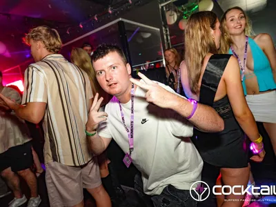 A professional photo of guests enjoying themselves at Cocktails Nightclub from our gallery.