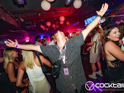 A professional photo of guests enjoying themselves at Cocktails Nightclub from our gallery.