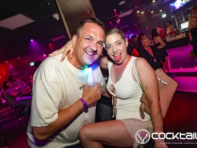 A professional photo of guests enjoying themselves at Cocktails Nightclub from our gallery.