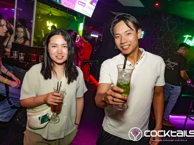 A professional photo of guests enjoying themselves at Cocktails Nightclub from our gallery.