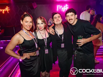 A professional photo of guests enjoying themselves at Cocktails Nightclub from our gallery.