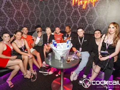 A professional photo of guests enjoying themselves at Cocktails Nightclub from our gallery.