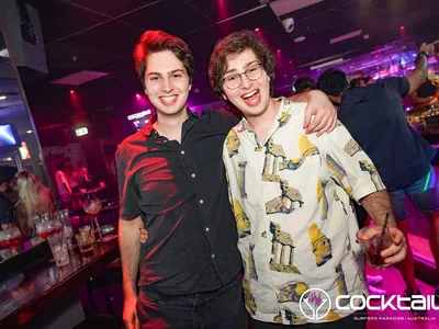 A professional photo of guests enjoying themselves at Cocktails Nightclub from our gallery.