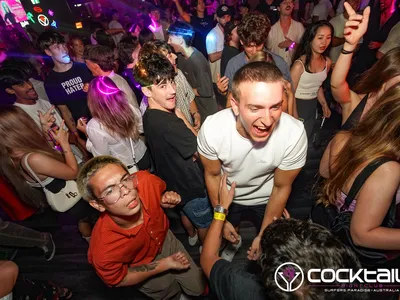 A professional photo of guests enjoying themselves at Cocktails Nightclub from our gallery.