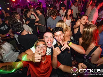 A professional photo of guests enjoying themselves at Cocktails Nightclub from our gallery.