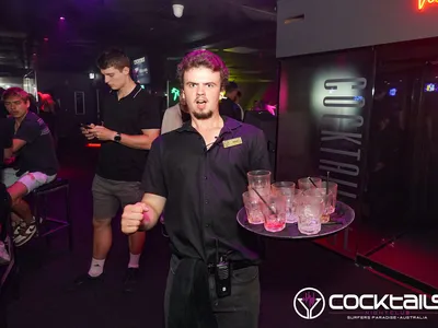 A professional photo of guests enjoying themselves at Cocktails Nightclub from our gallery.