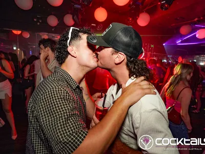 A professional photo of guests enjoying themselves at Cocktails Nightclub from our gallery.