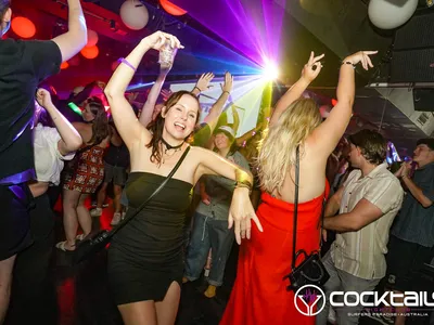 A professional photo of guests enjoying themselves at Cocktails Nightclub from our gallery.