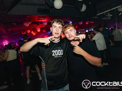 A professional photo of guests enjoying themselves at Cocktails Nightclub from our gallery.