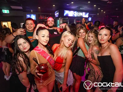 A professional photo of guests enjoying themselves at Cocktails Nightclub from our gallery.